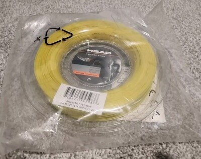 Head Yellow Velocity MLT Reel 660 ft 200m Tennis String 1.30 mm 16G Gauge
