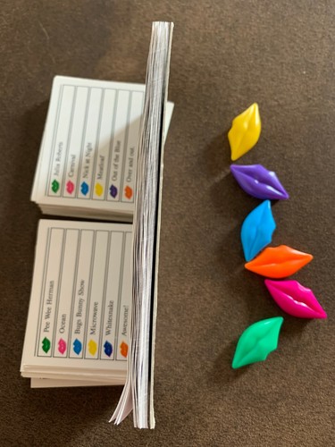 READ MY LIPS, KID! Game Pressman 1991 Unspoken Words Party REPLACEMENT PIECES - Picture 3 of 3