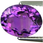 2.63 Ct Natural Amethyst Purple Color Oval Cut — photo 3