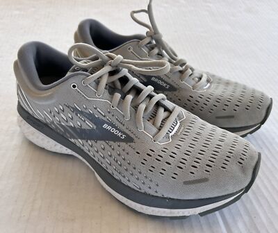 Brooks Ghost 13 Running Shoes Grey Women's Size Medium(B)