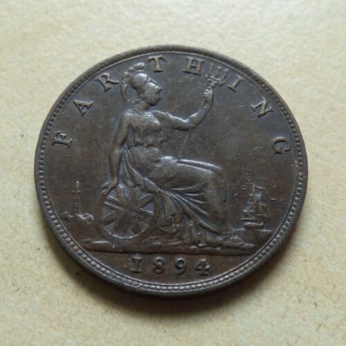 Victoria Farthing 1894 Nice Grade (myrefn21680) - 第 1/4 張圖片