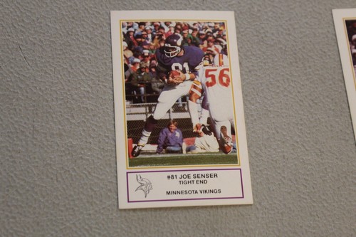 1983-1988 MINNESOTA VIKINGS POLICE Cards Complete Finish Fill Your List Set Pick - Picture 11 of 164