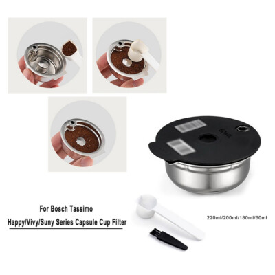 Für Bosch Tassimo Happy/Vivy/Suny/Myway Kaffeemaschine Kapsel-Filterteile 60ml