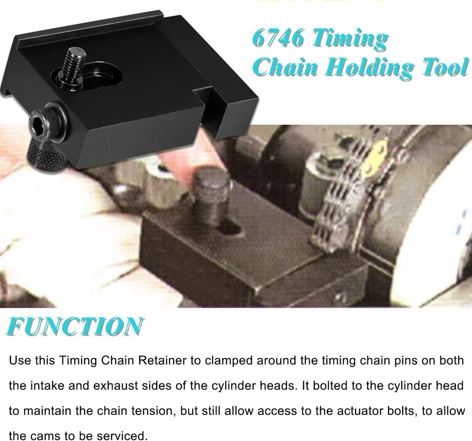 6746 Timing Chain Holding Tool for 2014 Chevrolet Impala & Buick Regal 2.0/2.5L - Image 2 of 4