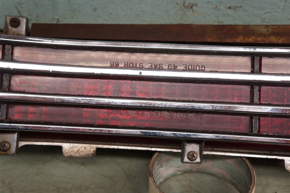 Par de luces traseras Buick Riviera 1966-1967 bonitas diestras largas *G1 Foto 4 de 4