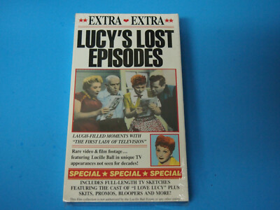 Lucys Lost Episodes (VHS, 1990) NEW