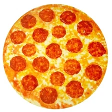 Zulay Pepperoni Pizza Blanket - Novelty Big Pizza Blanket Adult and Kids