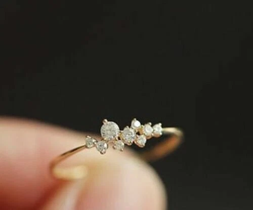 Gioielli di lusso zirconia cubica in argento sterling pietra principale zircone