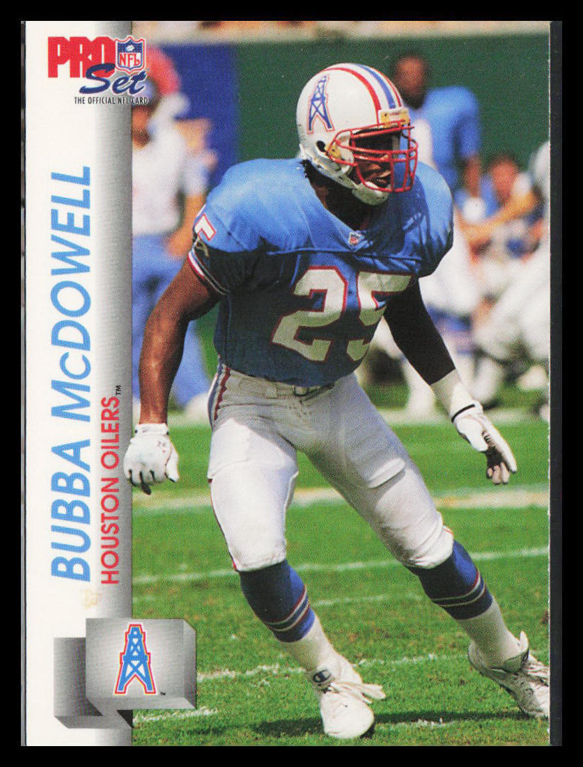 1992 Pro Set Bubba McDowell #514