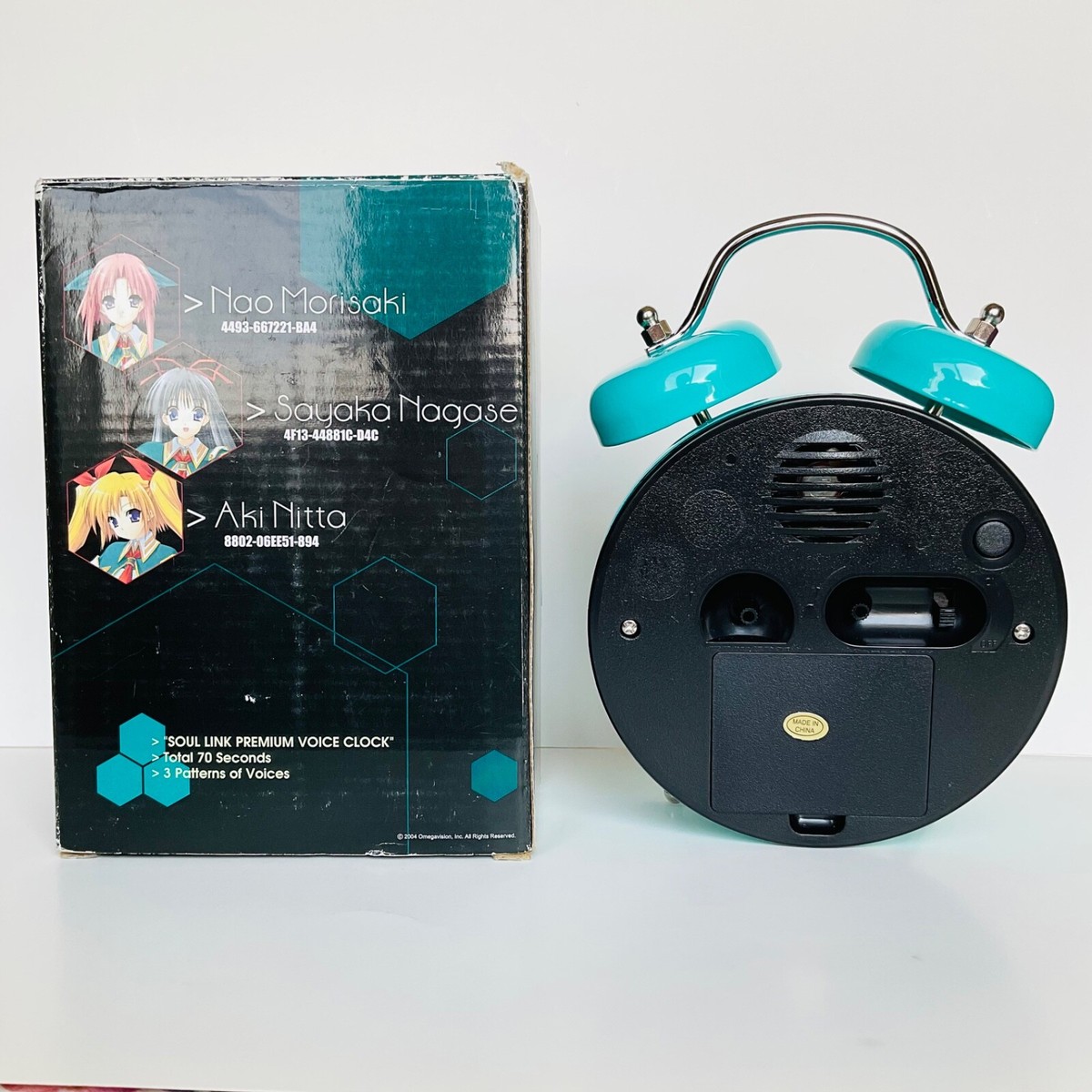 Soul Link Premium Voice Clock Alarm Promo Rare Anime Navel - Nao
