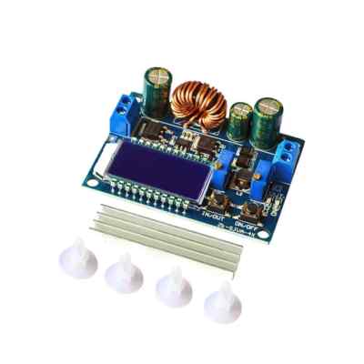 Buck Boost Converter Modul Adjustable Step Down mit LCD Display Power