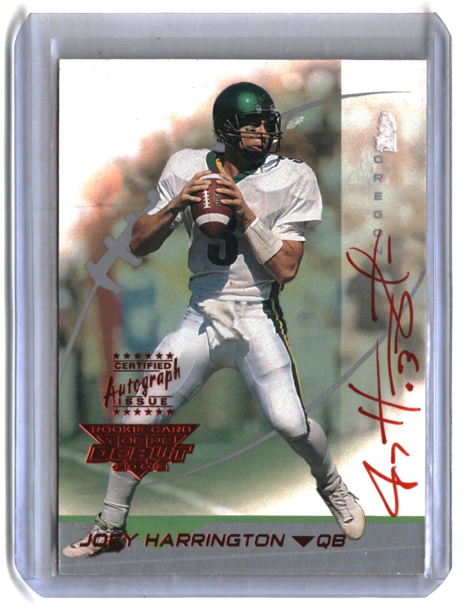 Joey Harrington Topps Debut #151 Red