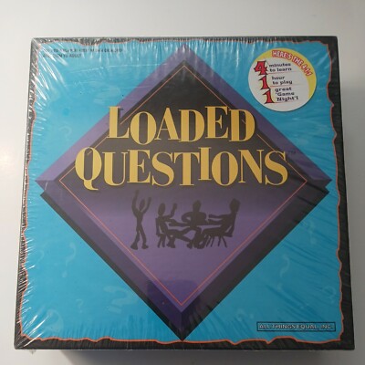 Loaded Questions Expose Your Self Board Game 03' All Things Equal Factory Sealed