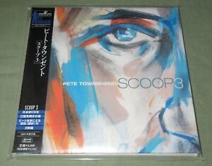 Details about $0 ship PETE TOWNSHEND Japan PROMO card sleeve CD x 2 Scoop 3  THE WHO more liste