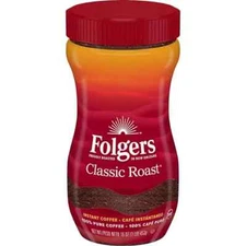 Folgers Classic Roast Instant Coffee Crystals (16 oz.) Great Price