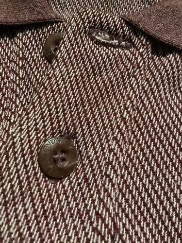 Orvis Jumper Pullover Sweatshirt - With Elbow Patches - Red/Brown - Large - Picture 4 of 16