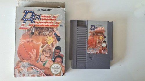 Double Dribble Nintendo NES version texte en francais sur la boite - rare - Photo 1/6