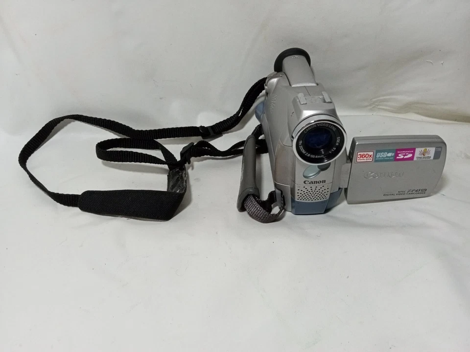 Canon Mini DV Camcorder ZR45 MC - For Parts/Repair - Untested - Image 2 of 4