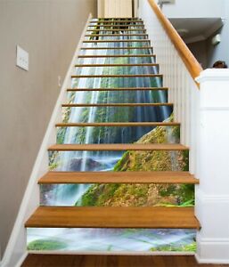 Details about  / 3D Woods Path 629NA Stair Risers Decoration Photo Mural Decal Wallpaper Fay