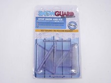 4 PACK SnowGuard Stop Snow  Ice From Sliding Off Your Roof Self Sealing 