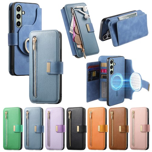 Per Samsung Galaxy A05S S25 Ultra 2 in 1 portafoglio diviso cerniera custodia magnetica US - Foto 23 di 31