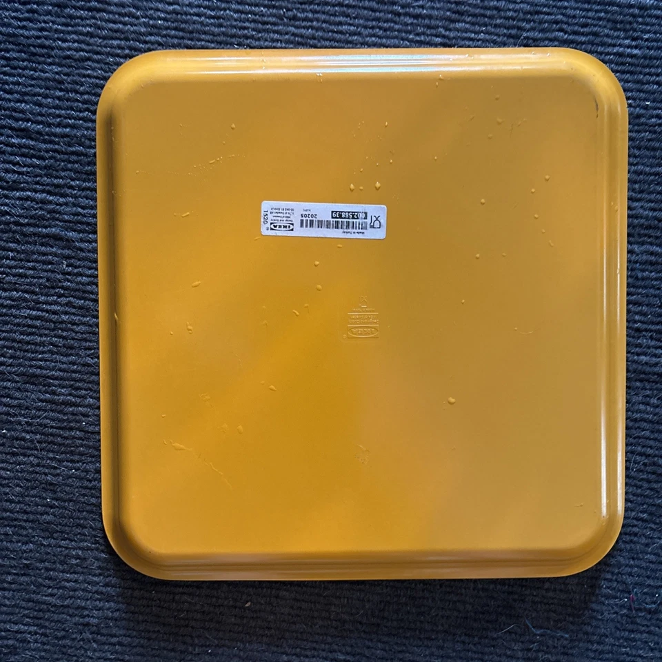 IKEA Olle Eksell 13” Bandeja Cuadrada para Servir Onskedrom Novedad Pájaro Gente Excelente Foto 2 de 2