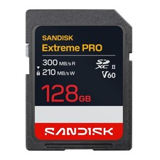 SANDISK 128GB Extreme PRO SDXC UHS-II Memory Card