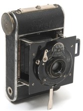 Kochmann Fotet 127 film strut folding camera 3x4cm w. Lausa Vidar 4.5/5cm NOTTE