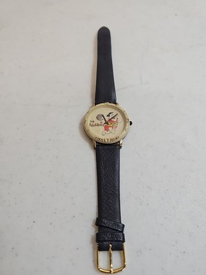FLINTSTONES N081-136 Bowling Wrist Watch Fred Flintstone 1994 Waltham