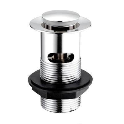 Deva 1 1/4'' Schlitz Presse Top Waschbecken Ablauf Gebürstetes Nickel Ersatz-PTW300BN