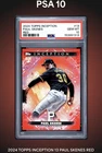 2024 Topps Inception - Paul Skenes #13 Inception Red /75 (11) PSA 10 Gem Mint