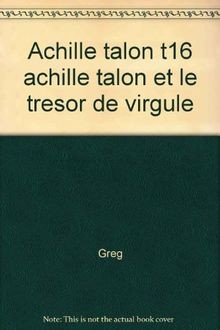 Achille Talon et le trésor de Virgule, tome 16 vo... | Buch | Zustand akzeptabel