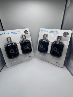 Soundcore Select 4 Go Bluetooth Speaker by Anker (2-pack Bundle) -Brand New-