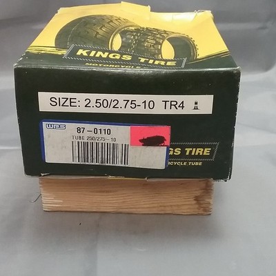 NEW KINGS TIRE 87-0110 MOTORCYCLE INNER TUBE 250/275-10 TR4