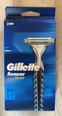 Gillette Sensor Excel Rasierer mit 5 Klingen