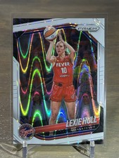2025 Panini Prizm WNBA Lexie Hull White Seismic Prizm #51 Indiana Fever