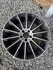 Mercedes 20” Front Amg Alloy Wheel Oem night edition **1 Crack No Welds E Class