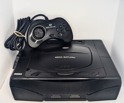 Sega Saturn Black Console Bundle 