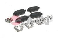 JPN Bremsbelagsatz Scheibenbremse 20H9101-JPN FüR Opel Zafira Family A05 M75 CNG