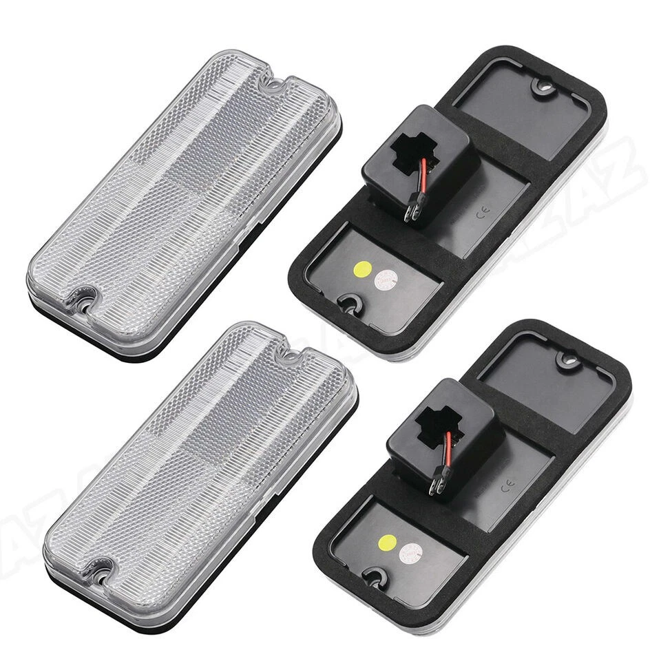 For 1968-1972 Chevy C10 GMC C15 C25 C35 Pickup LED Front Rear Side Marker Lights - Image 4 of 4