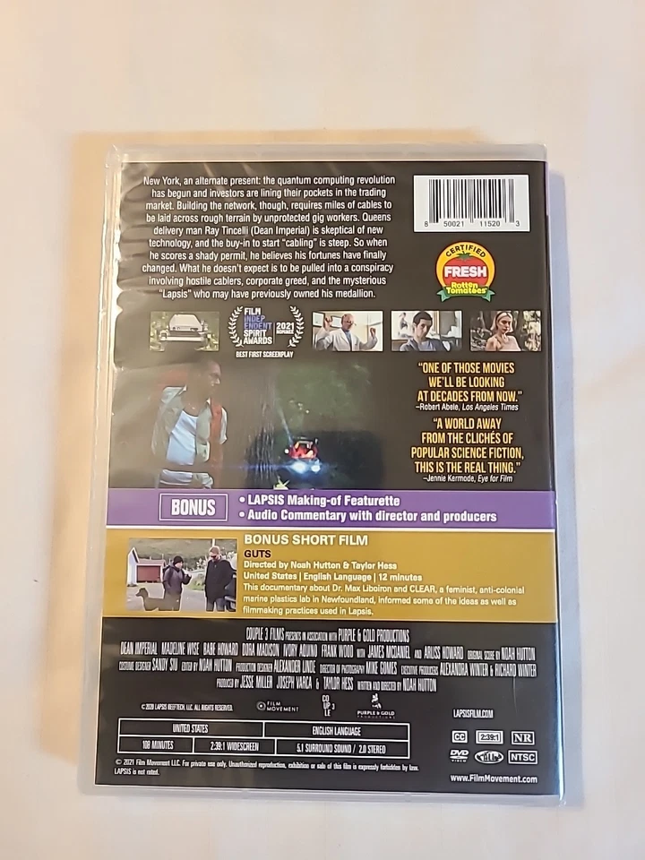 Lapsis---(DVD)SEALED- Import - Image 2 of 4