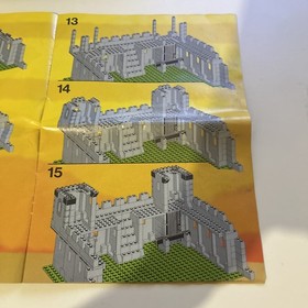 6080 Legoland Castle Instruction Booklet Only