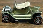 Hot Wheels Redline Hot Heap Lime green w/ white interior - very Good Condition