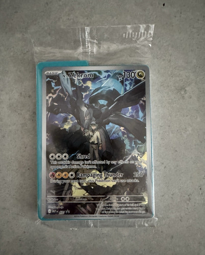 N's Zekrom 031 Me: SEALED Mega Evolution Promo Holo Pokémon TCG Card English