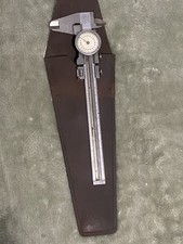 RARE VTG. HELIOS Dial Calipers 6.5”  Fine Adj. Pre-1949 Germany W/ Original Case