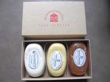 The Vermont Country Store Set of 3 Soap Samplers Apothecary Each Sealed - w/Box