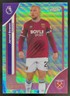 2026 Topps Chrome Premier League Jarrod Bowen Aqua Wave Refractor /199 West Ham
