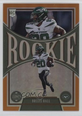 2022 Chronicles Legacy Update Rookies Orange Prizm 5/75 Breece Hall #209 RC 18er