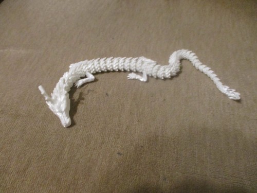 3D Printed 11.8" Dragon Flexible Full Articulated Dragon Fidget Toy Decoration - Picture 3 of 12