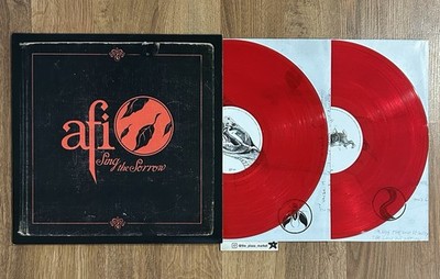 AFI Sing the Sorrow 1st Pressing vinyl record Adeline 2003 2xLP Rare first